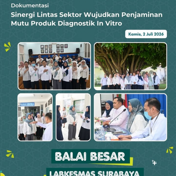 Sinergi Lintas Sektor Wujudkan Penjaminan Mutu Produk Diagnostik In Vitro